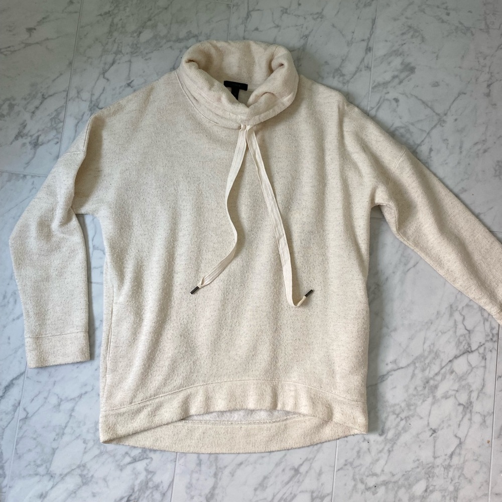Jcrew Cream Turtle Neck Pullover - image 1